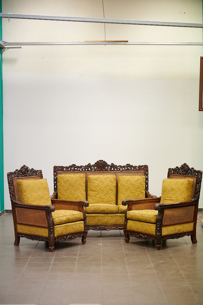 Sofa and Armchairs 2 pcs