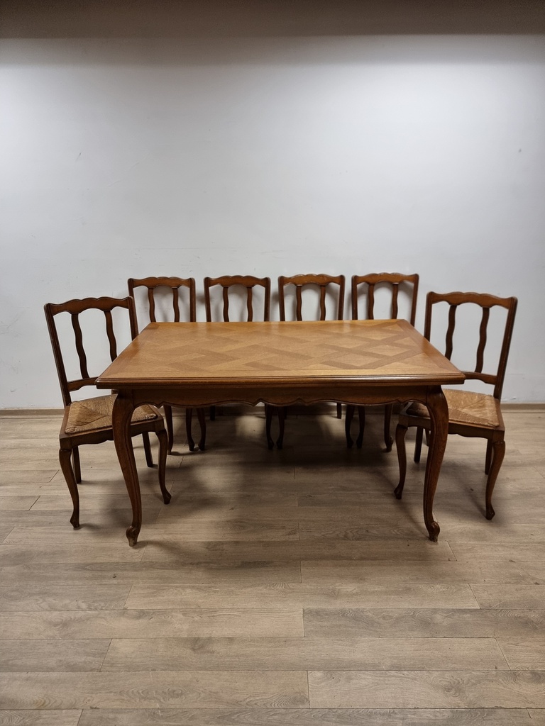 6 Seater Dining Table Set