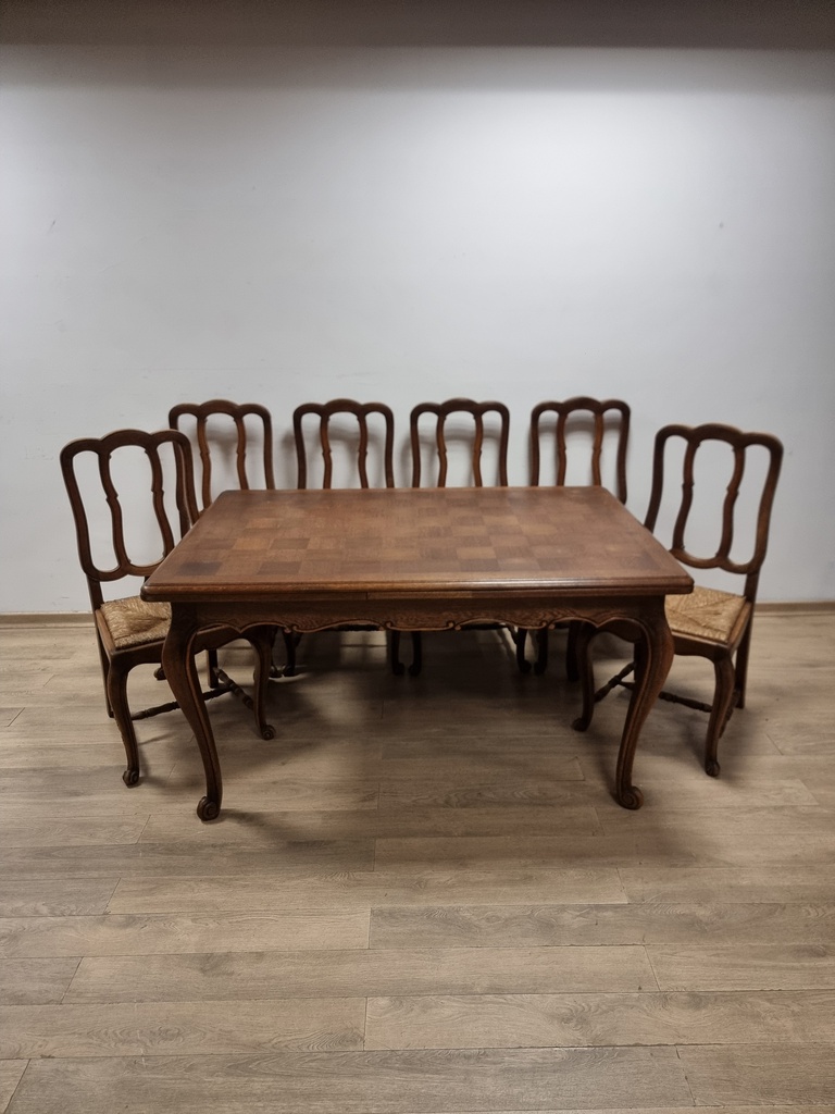 6 Seater Dining Table Set