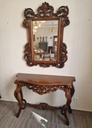 Console Table with Mirror